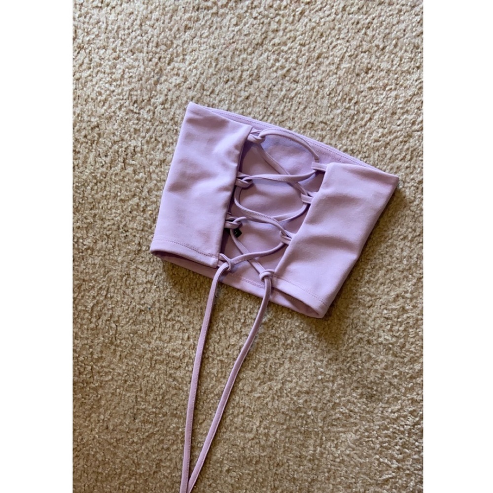 Lavender tube top